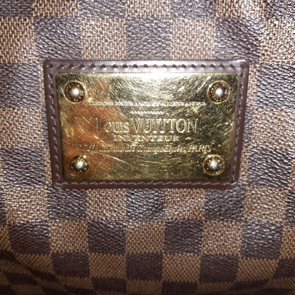 LOUIS VUITTON-Tate GM-Damier Ebene Shoulder Bag-Hobo-Dustbag/Receipt-Authentic - Picture 3 of 16